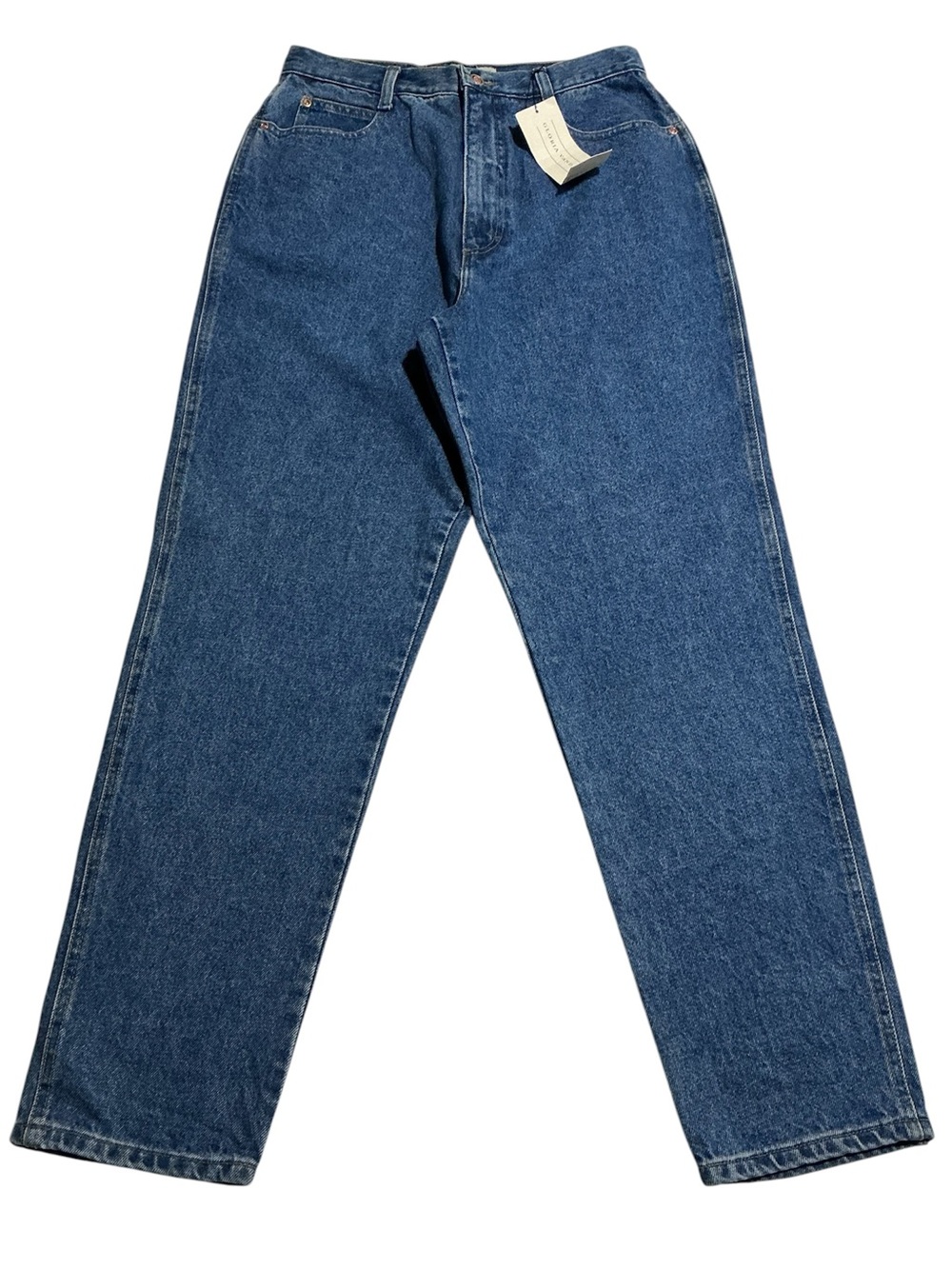 Gloria Vanderbilt woman Straight Dark Blue Denim Jeans NWT